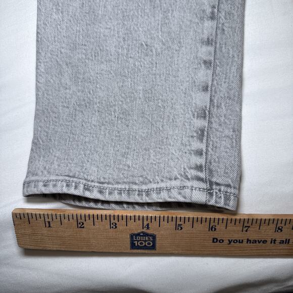 Old Navy Jeans Womens 14 Gray Vintage Slim Jeans Stretch Denim Smooth Pocket EUC - Picture 11 of 13